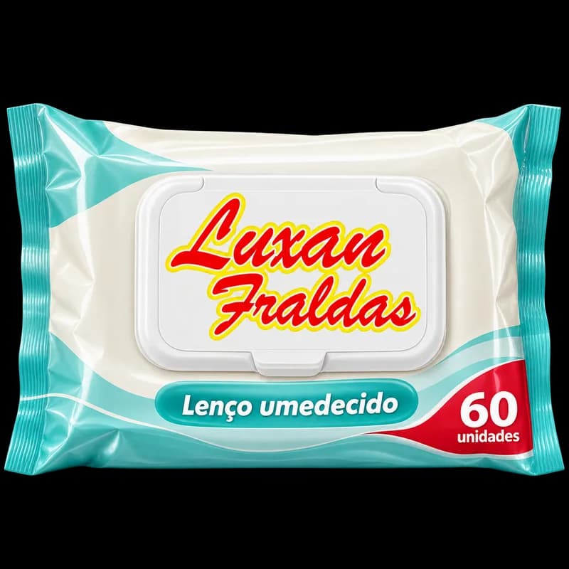 Embalagem Lenço umedecido
